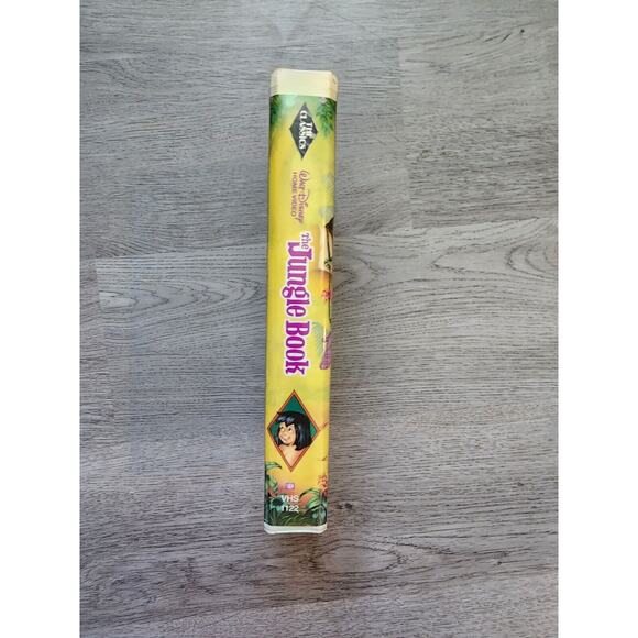 The Jungle Book Vintage Rare Black Diamond Classic Walt Disney VHS Spring Lead - Picture 5 of 16